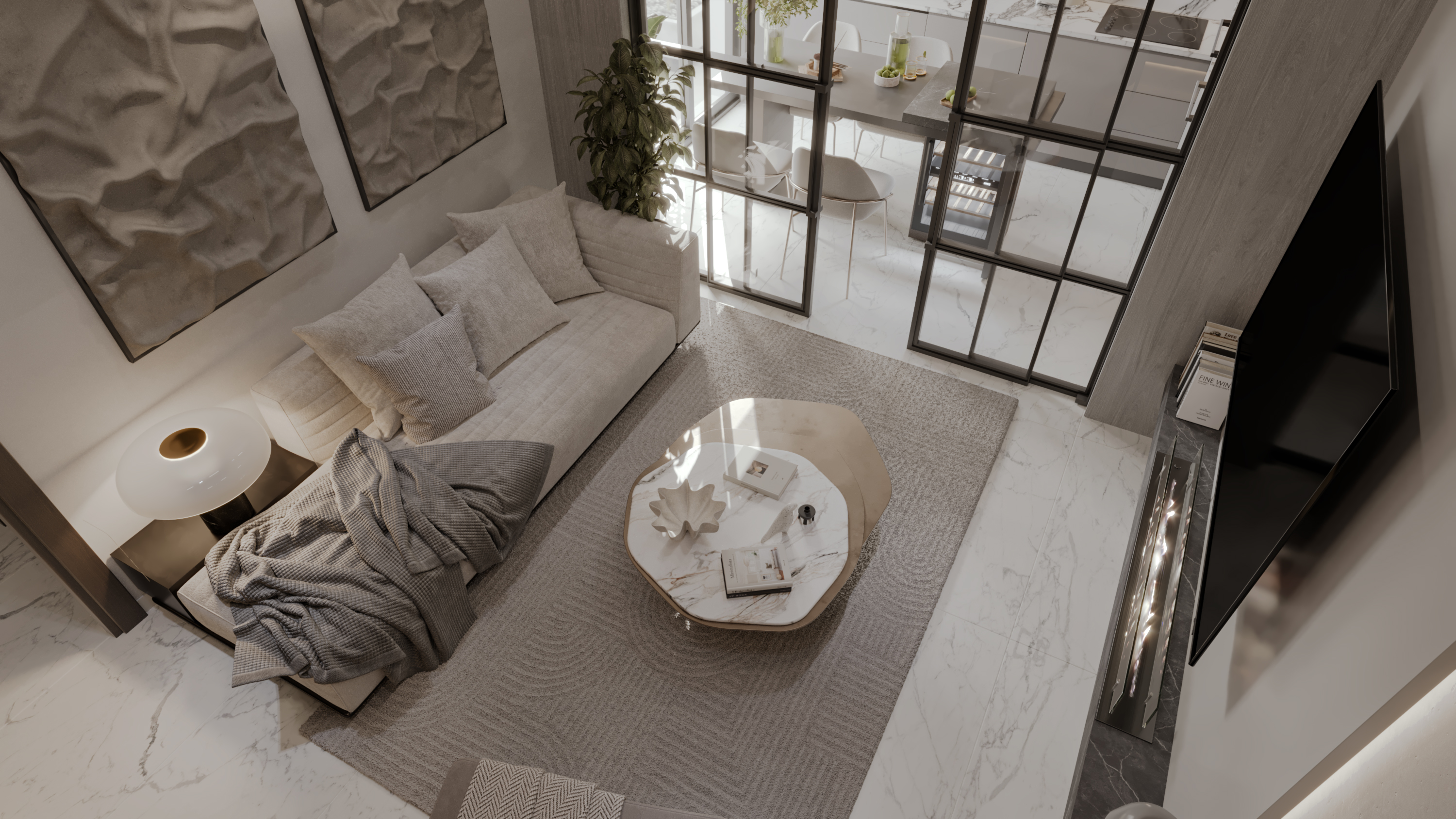 Cosy apartment 室内设计丨突尼斯丨Anamorph agnecy-7