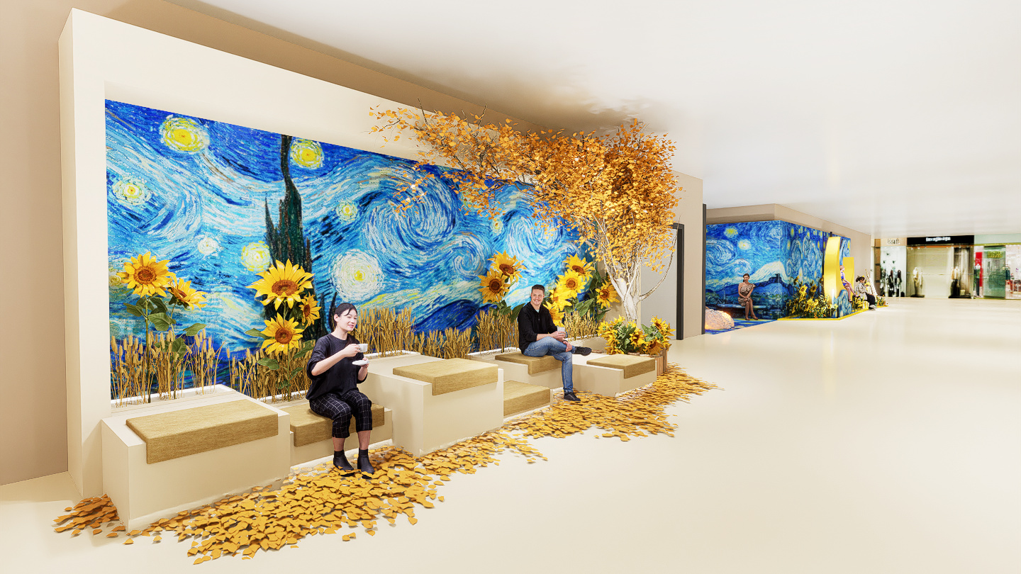 商场过道空间装饰-6