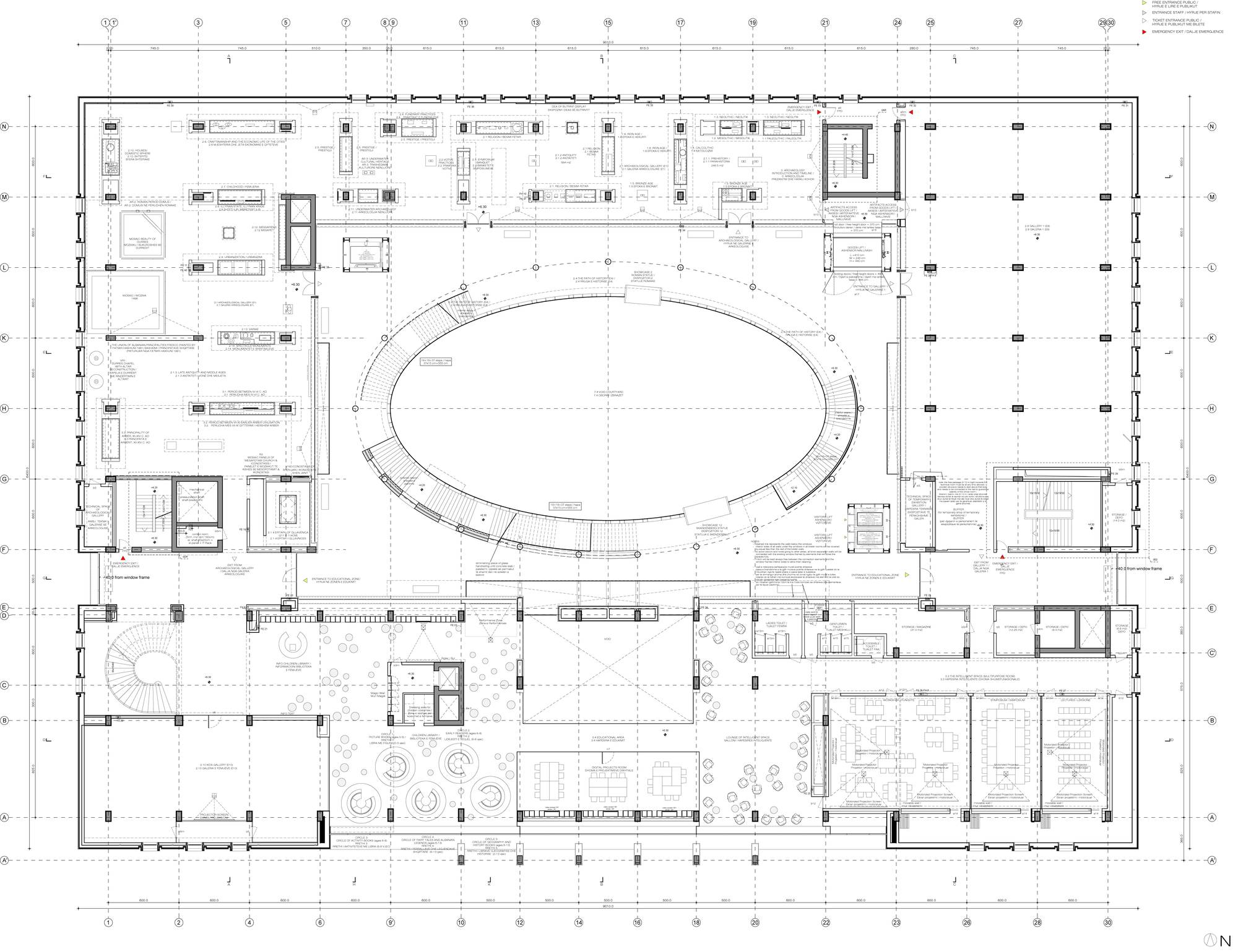 The Albanian Kaleidoscope - Reconstruction and Musealization of the National Historical Museum / Casanova + Hernandez Architects-33