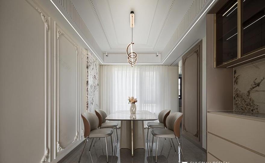 通透轻法式,柔美空间盛满四月春光丨艺境·陈设软装-26