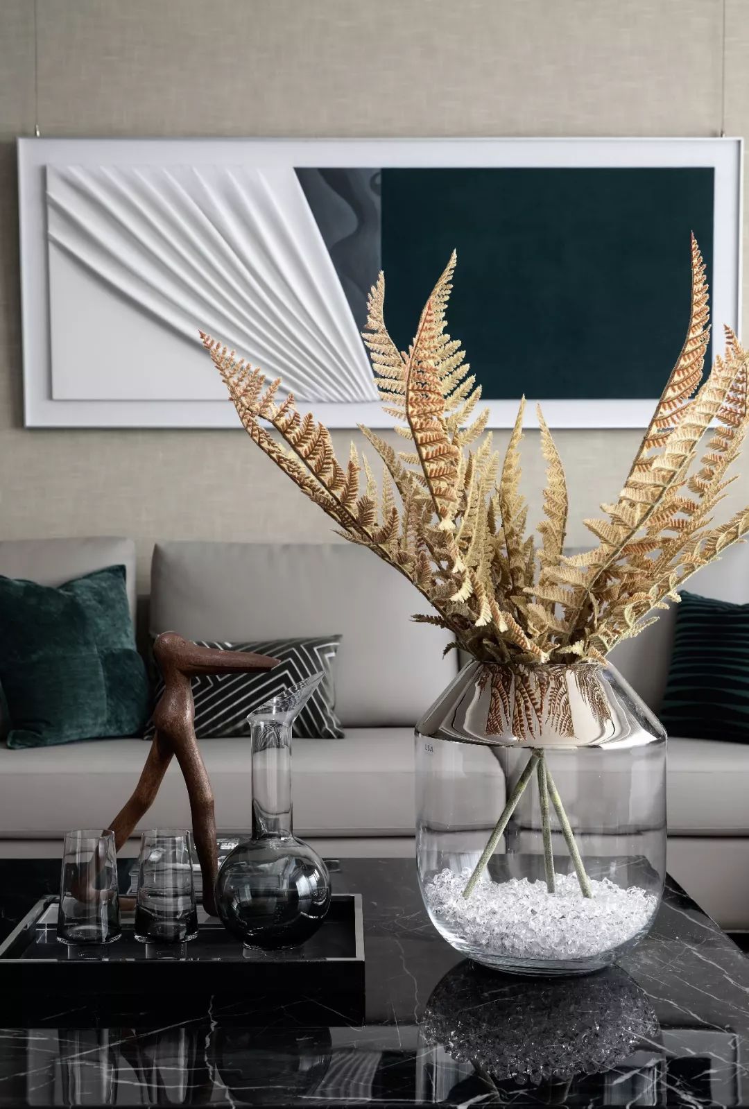 远洋·天著春秋平墅样板间 | 热带雨林与现代都市的完美融合-27