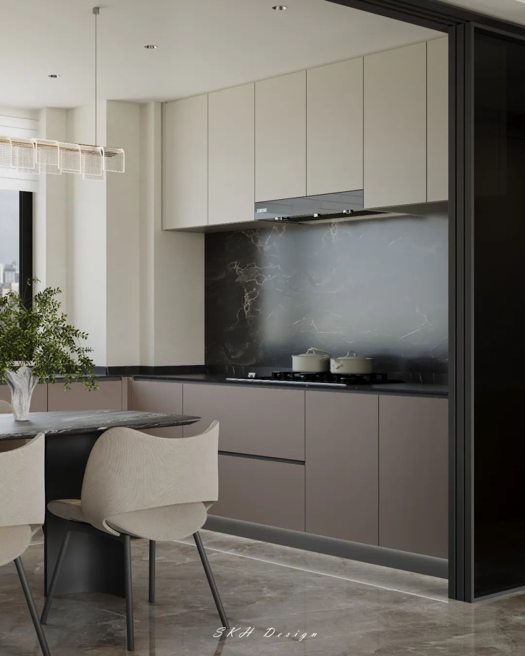 金基涵樾府·朝暮共生丨中国南京丨观享际SKH室内设计-25