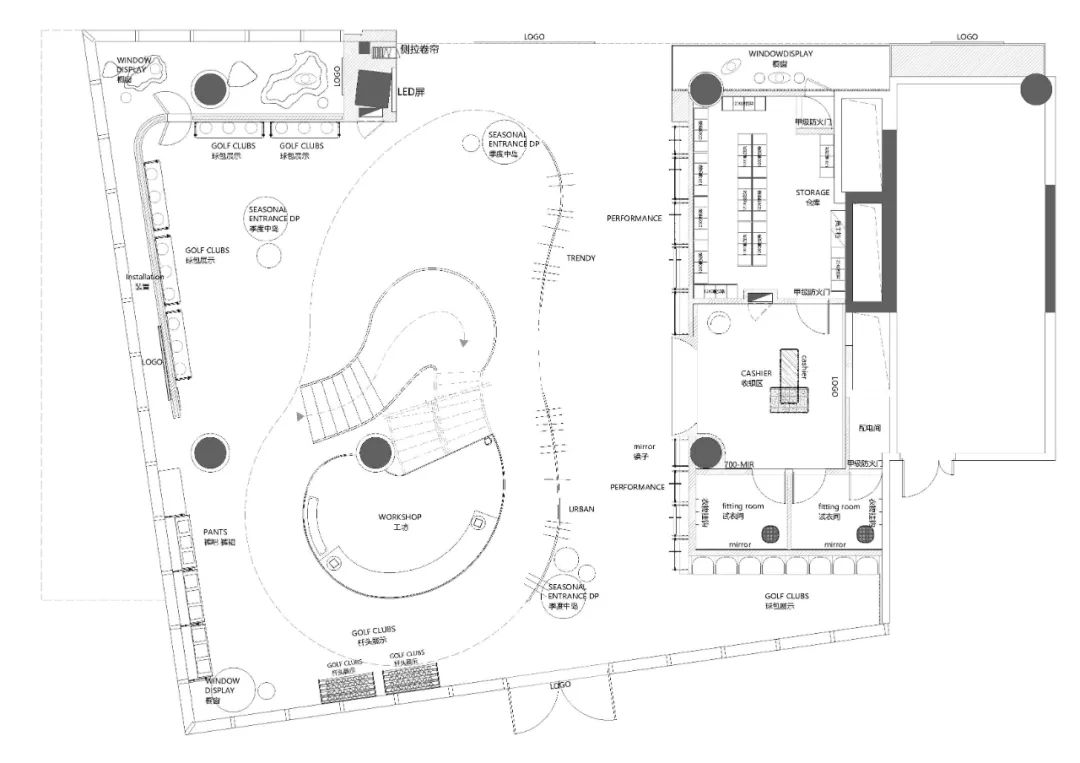 中国首个HONMA之家丨中国上海丨DCDC DESIGN-88