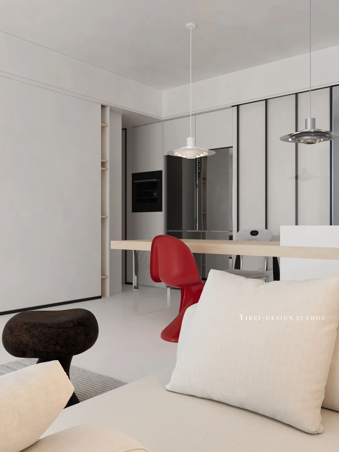 苏州“纯白梦境”家装设计丨中国苏州丨YIBEI DESIGN-10