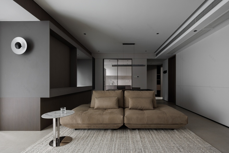 《栖序》成都129㎡现代意式丨中国成都丨宏福樘设计-2