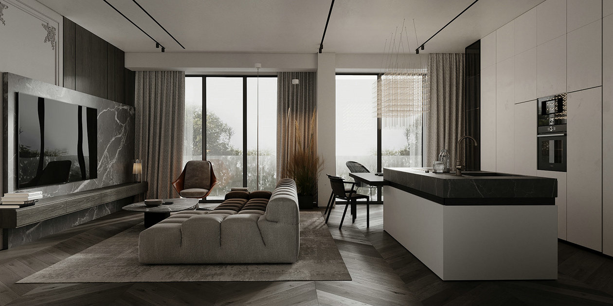 深色系住宅设计-3