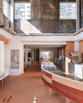 PONT Mullae Café · 老工厂区的现代咖啡馆设计丨韩国首尔丨Studio stof