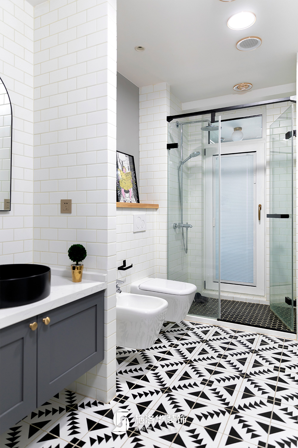 施洛华设计 | 百看不厌的北欧美宅，抚慰人心的一抹经典蓝-27