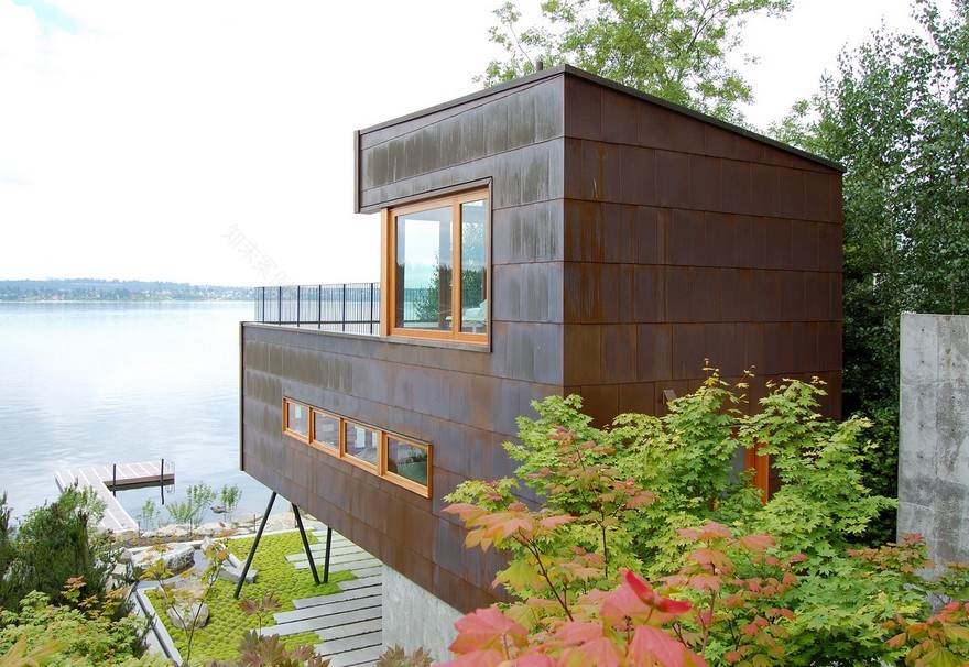 Modern Guest House on Mercer Island, Washington-6
