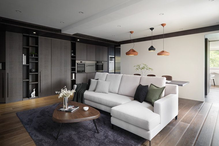 畸零空间——台北105㎡ 中古公寓  岱禾空间设计-2