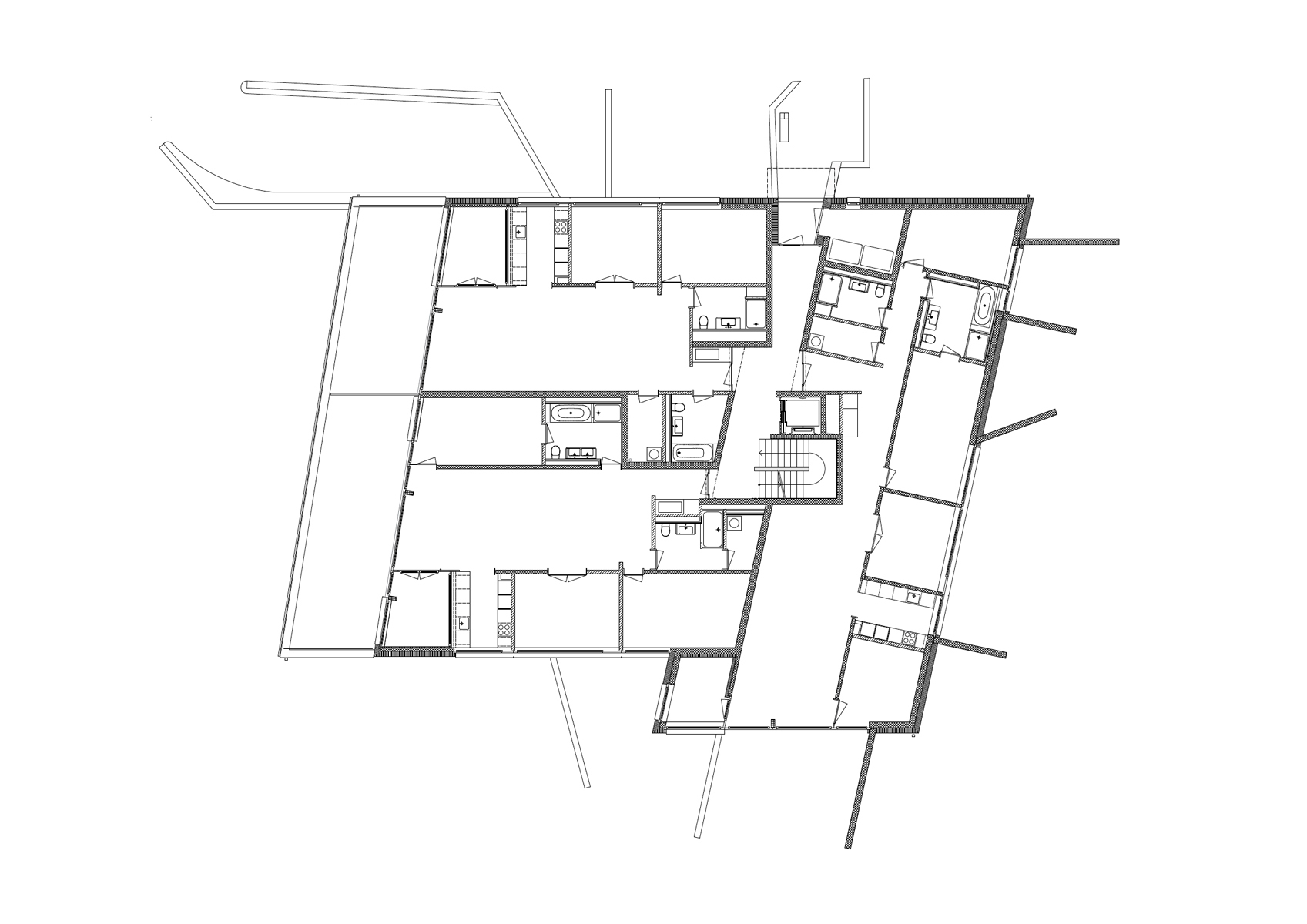 Therwil 联排别墅丨瑞士丨Lütiens Padmanabhan Architekten-19