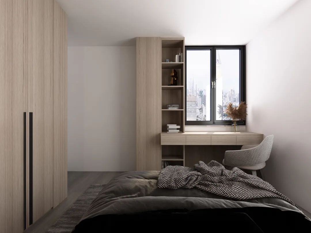 自然治愈原木风公寓丨叶坤-38