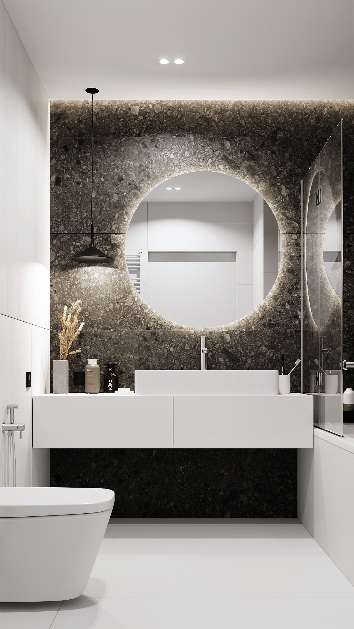 灰色系-极简风住宅设计-22