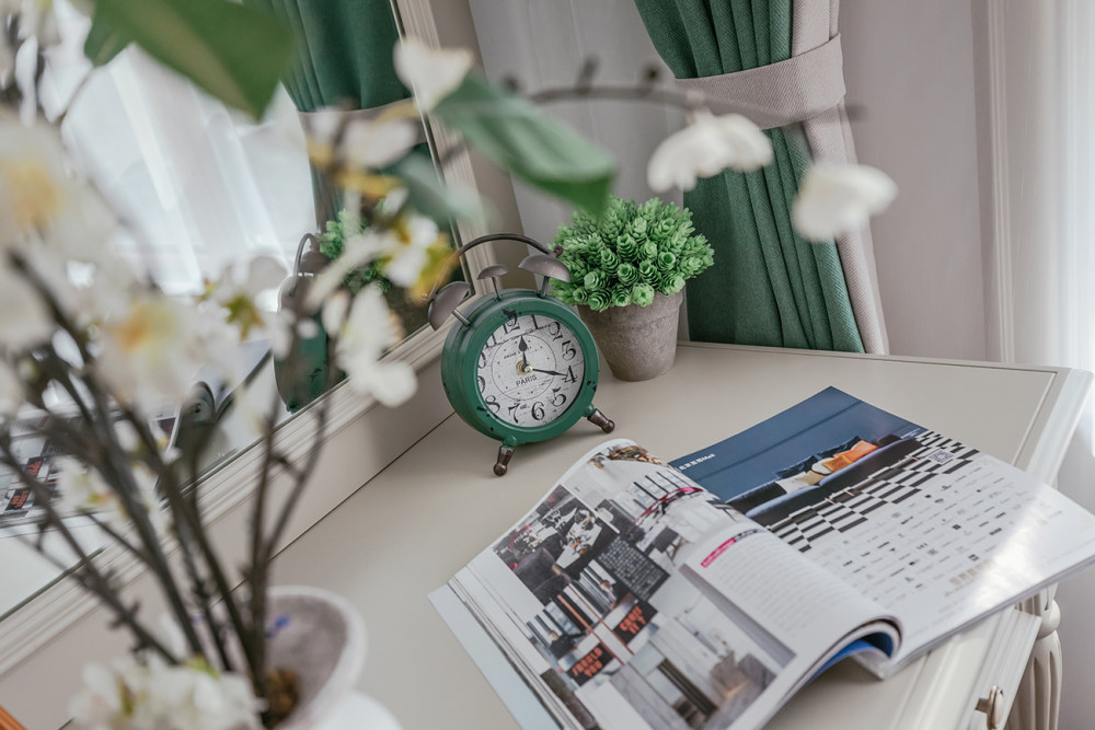 合肥蓝调别墅,美式简美风格的温馨三世同堂之家-5