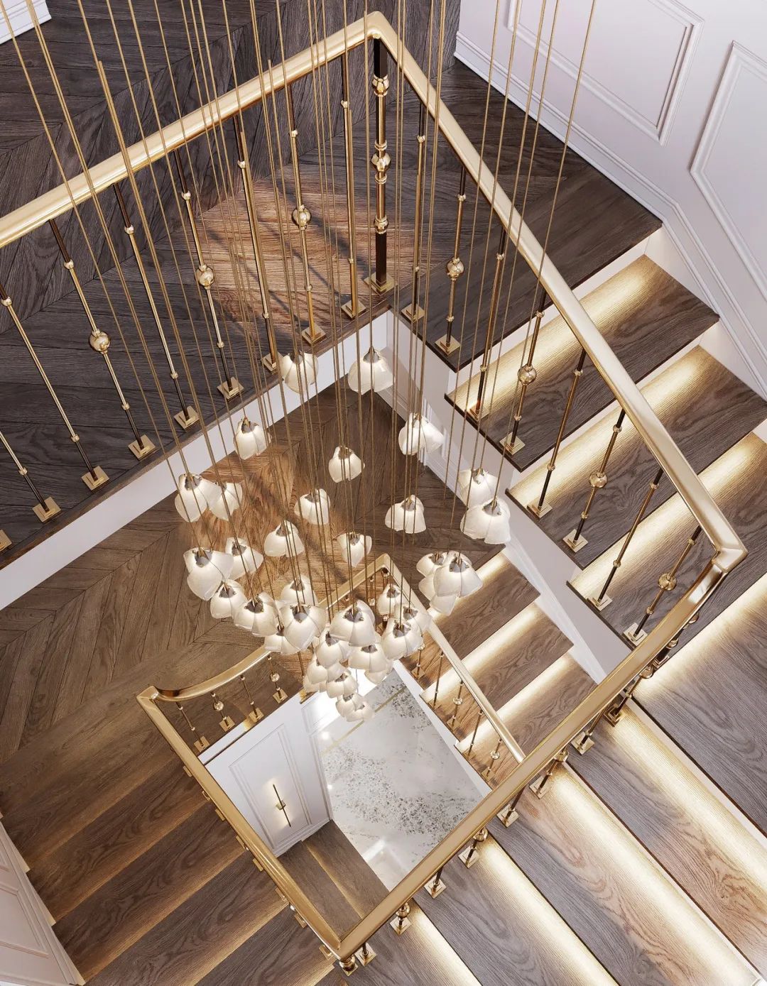 现代轻奢风的居住空间-44