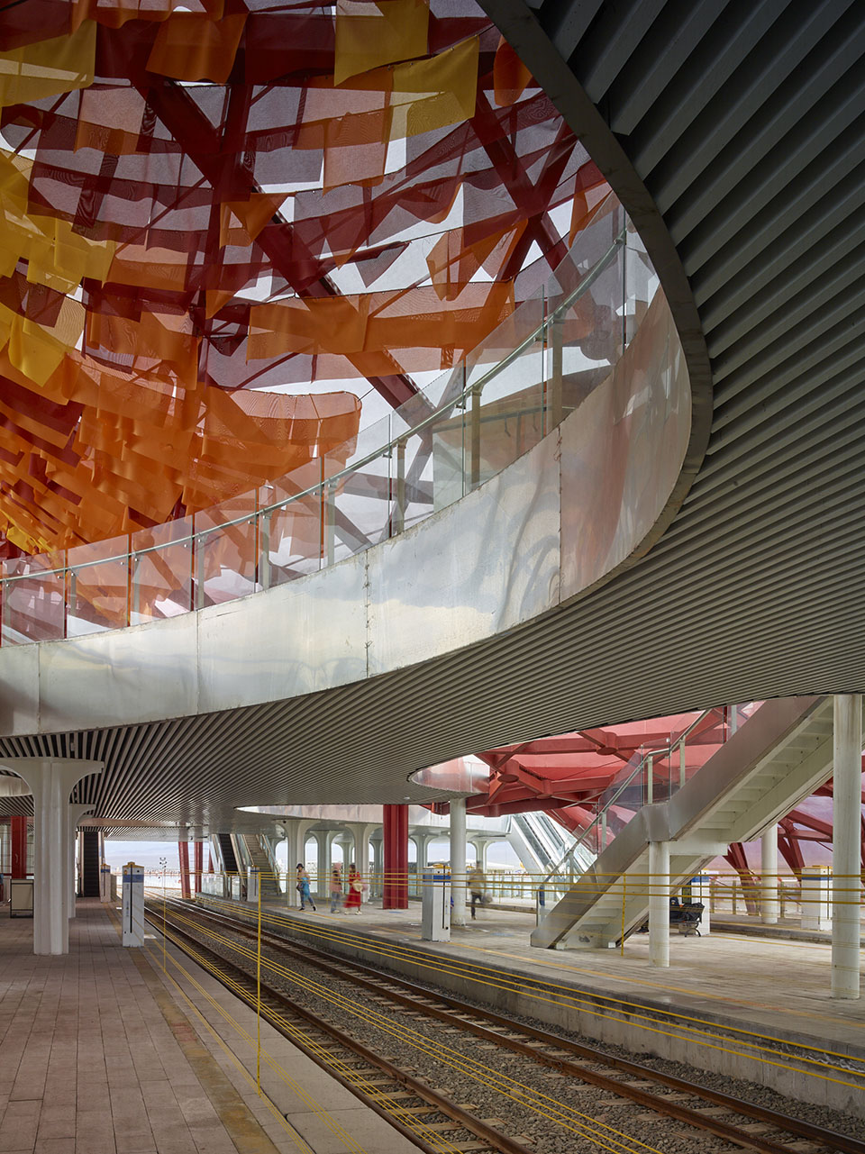 茶卡风·茶卡盐湖观光火车站丨中国海西丨清华大学建筑设计研究院素朴工作室等-35