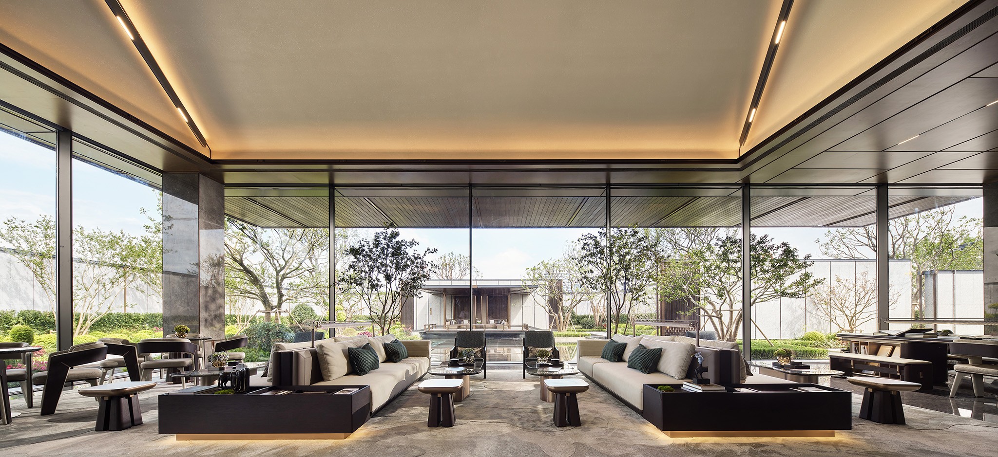 杭州建发之江城投·云启之江售楼处丨中国杭州丨众睦设计-35