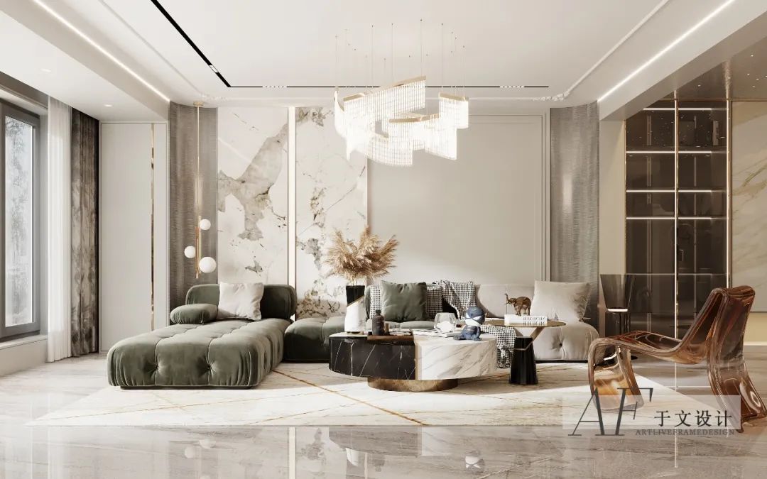 龙湖·舜山府轻奢叠墅丨中国沈阳丨于文建筑装饰设计工作室-18