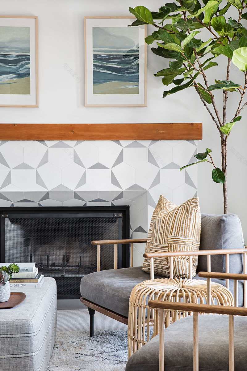 加州地中海风格别墅 | 自然材料与温馨空间的完美结合-21