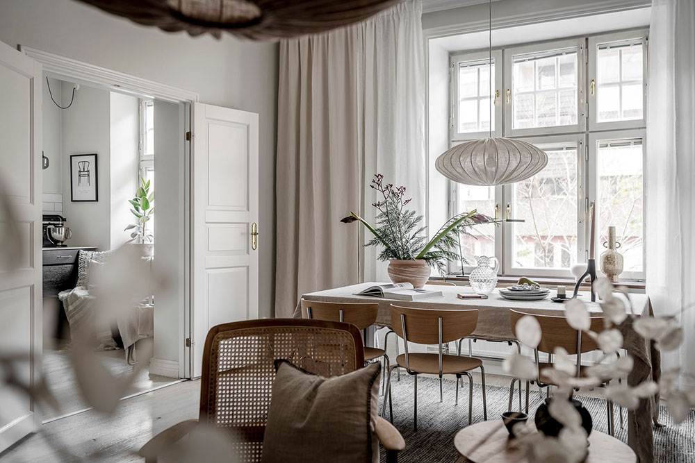 瑞典哥德堡 88 平米舒适自然北欧风公寓-7