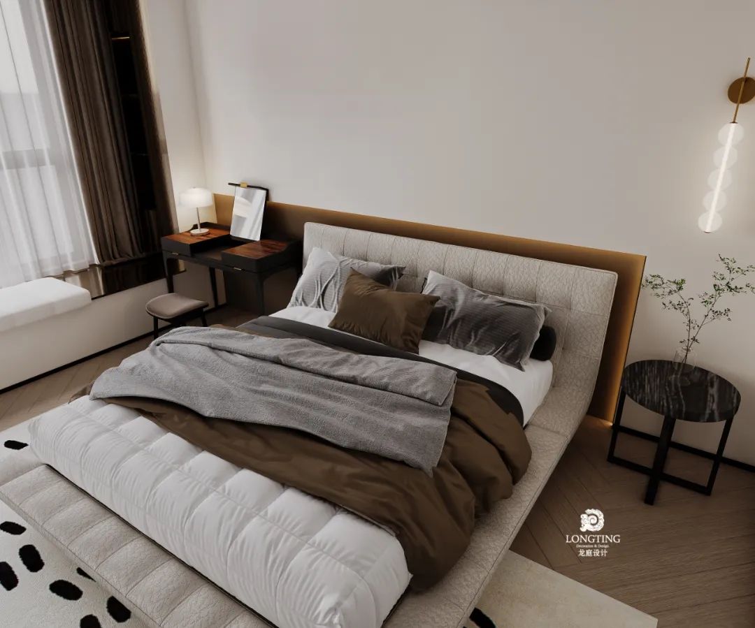 百合白打造温馨奶油原木空间-41