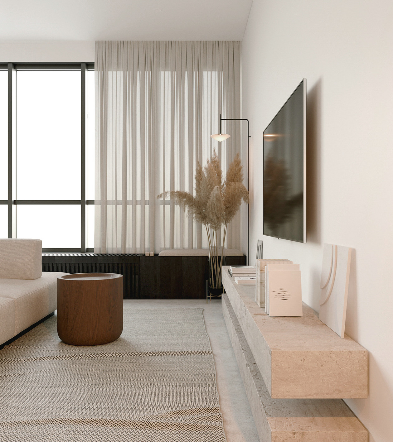 103㎡简约风公寓设计-4