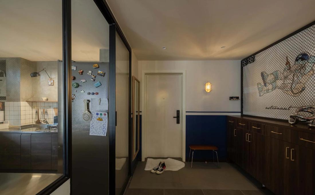 梦幻复古公寓,巧妙改造破解风水难题-36