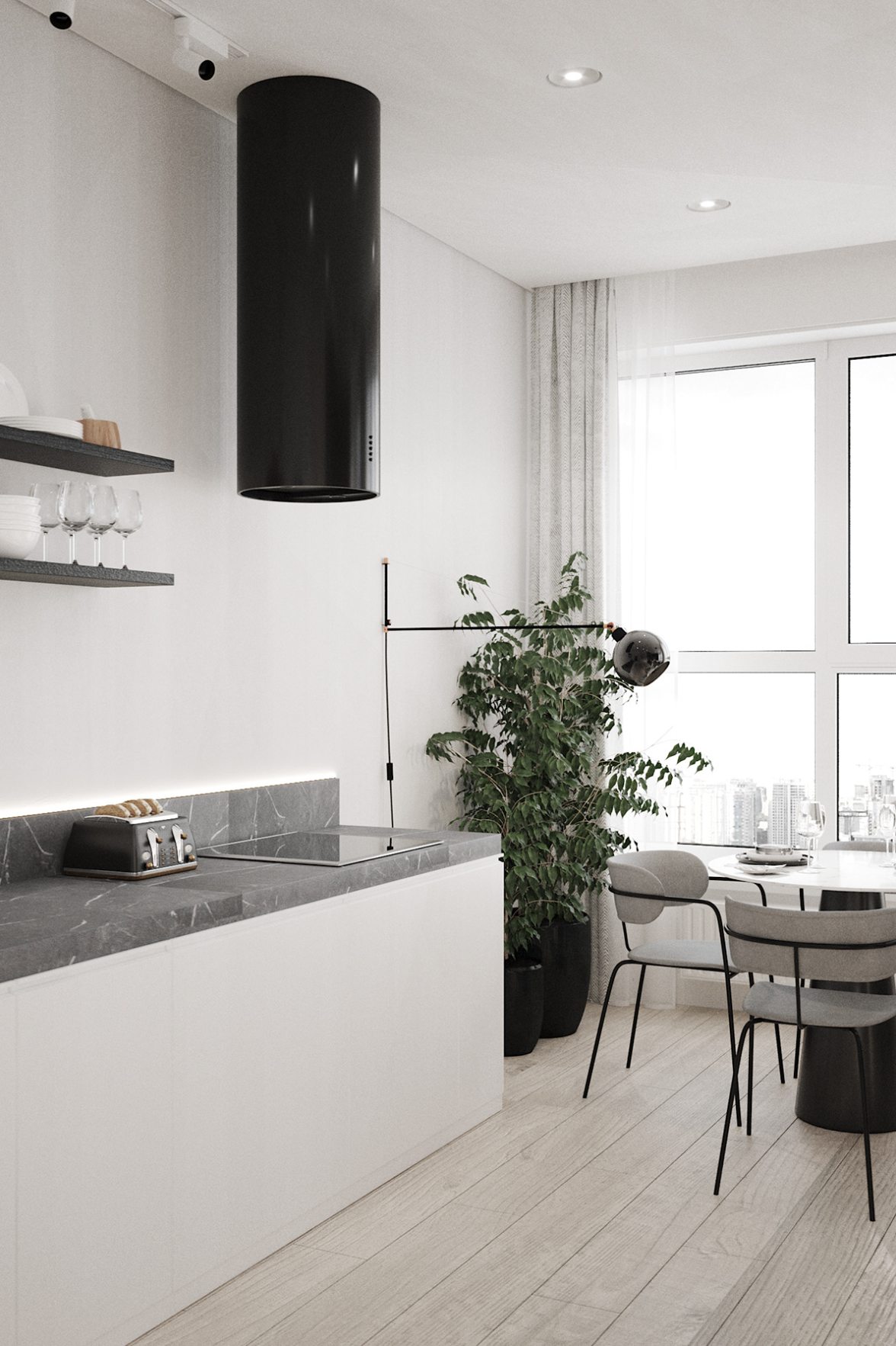 时尚舒适公寓设计丨乌克兰丨Lera Dzherely-32