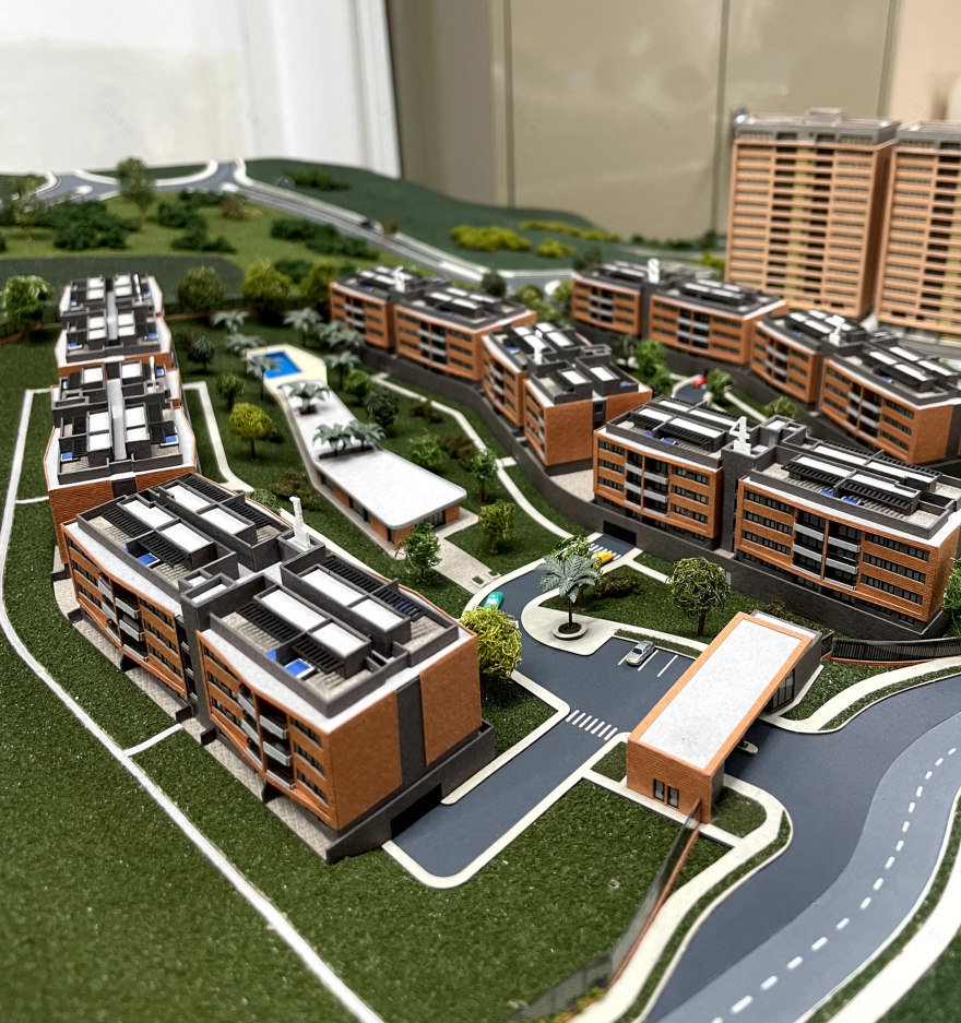 1:500比例模型安装项目丨哥伦比亚-6