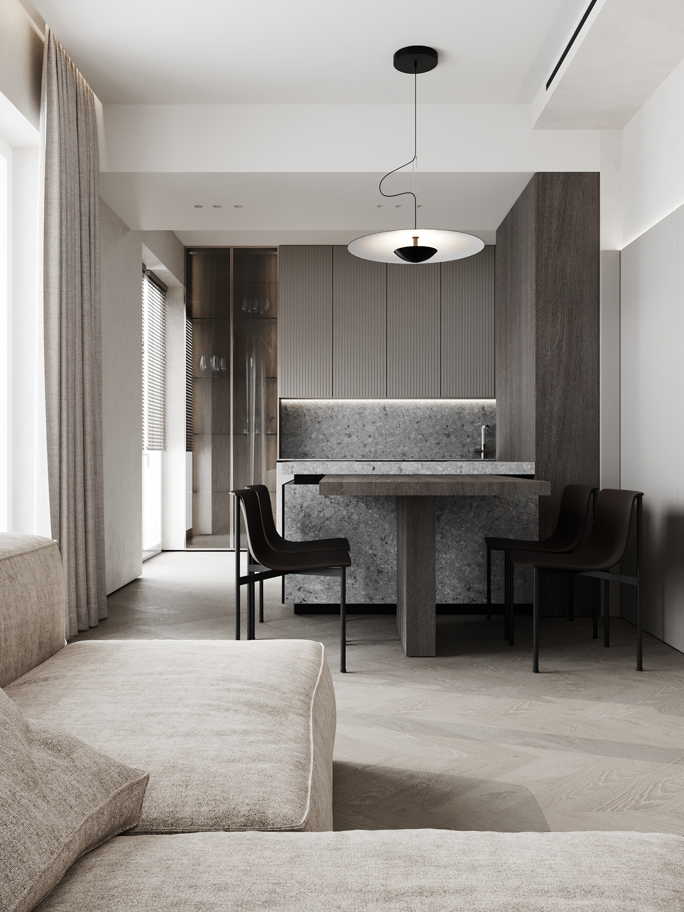 130平 现代简约风格设计！-7