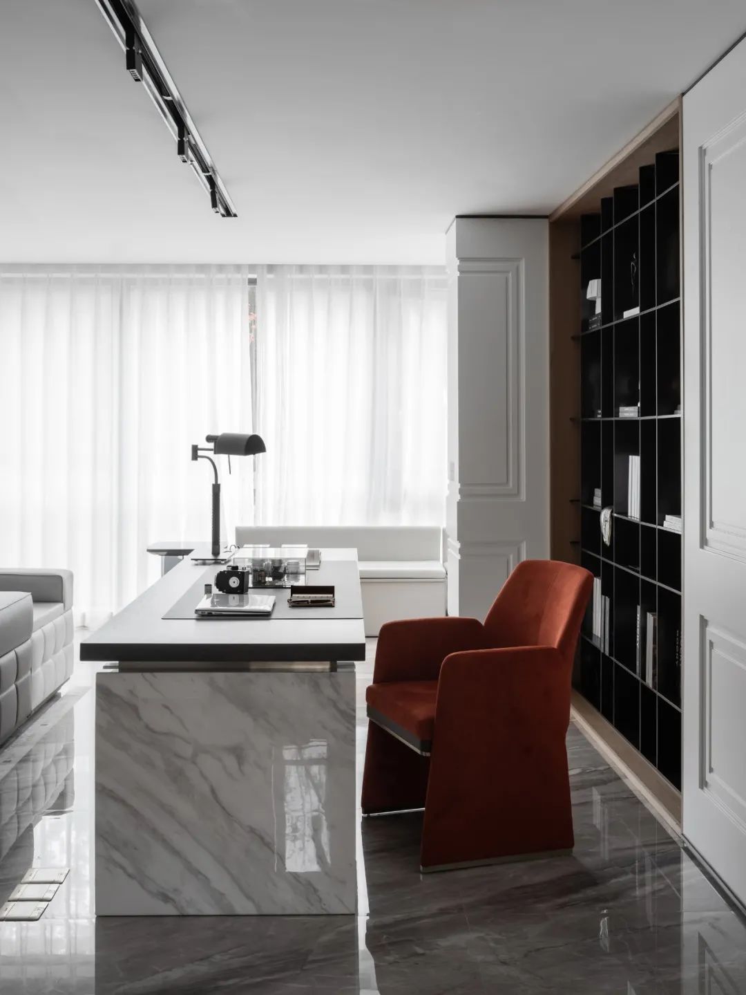 意式优雅 · 昆明招商雍荣府样板间设计丨中国昆明丨元禾大千(软装),矩阵纵横(硬装)-14