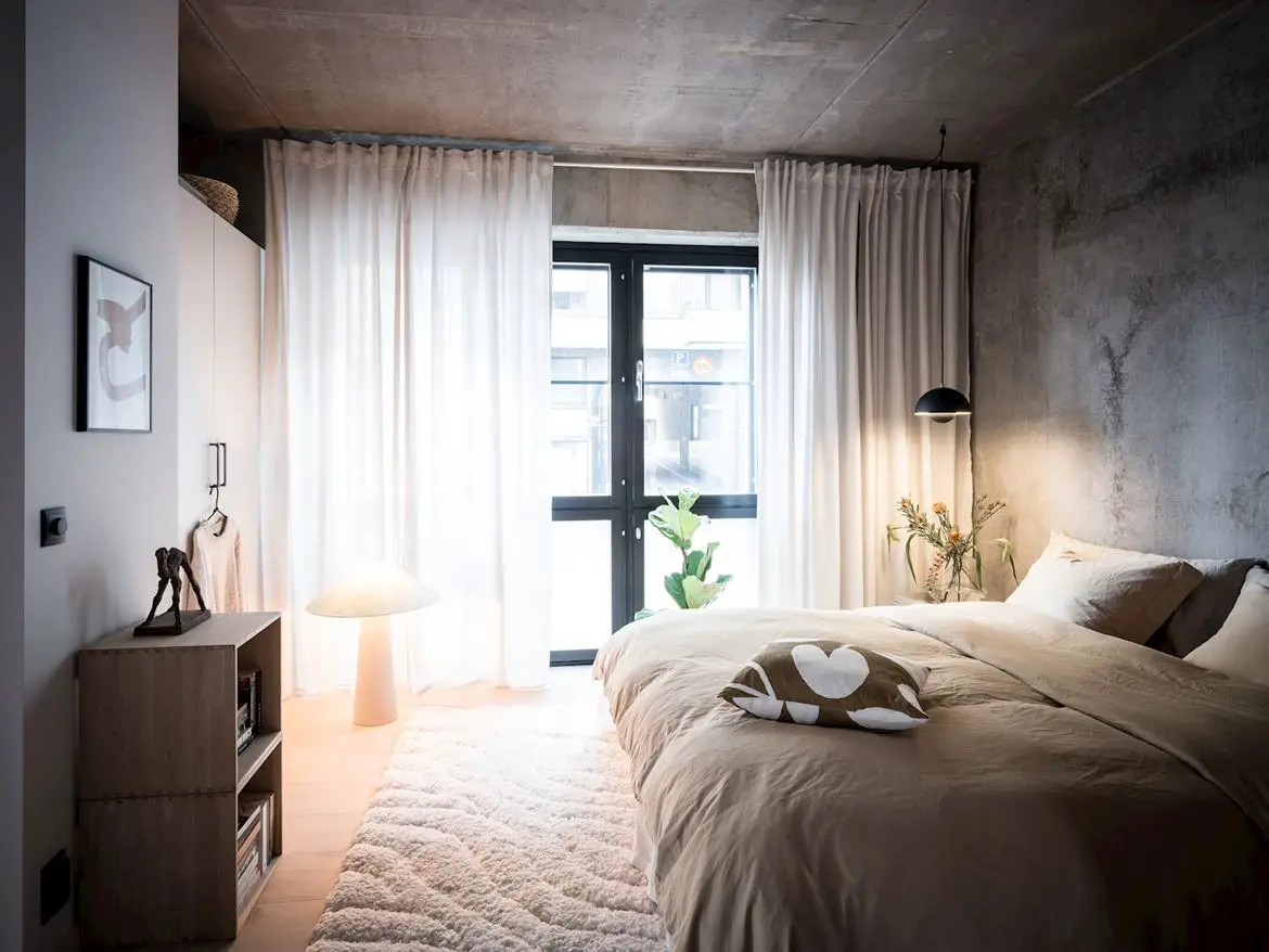 38 平米瑞典工业风迷你阁楼 | 黑暗设计之美-13