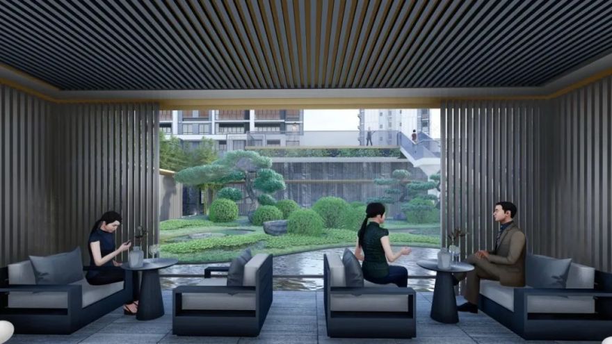 内江东兴区万晟·兴悦府项目丨中国内江丨中建西勘院一公司-31