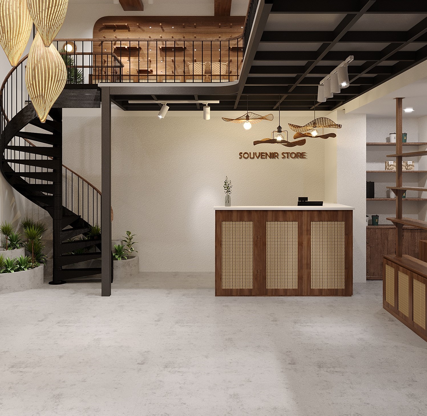 纪念品商店室内设计丨越南河内丨Nguyen Hong Nhung-15