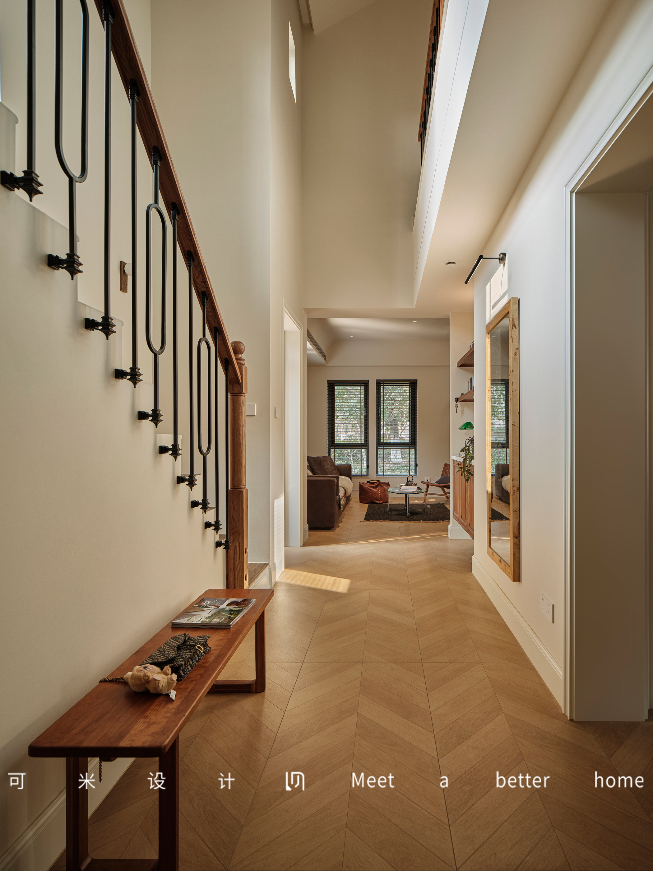 270°交互别墅里的复古摩登生活范本-32