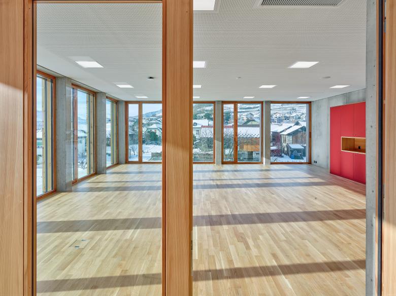 Giorla – Trautmann丨Neubau Schule und Mehrzweckhalle Salgesch丨瑞士-22