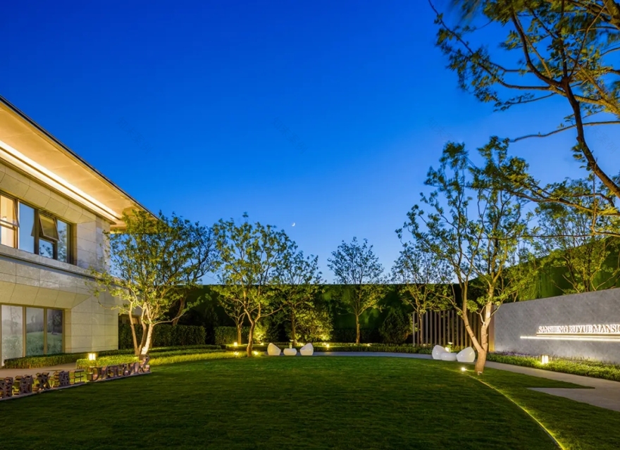 烟台三盛·汝悦铭著示范区景观-24