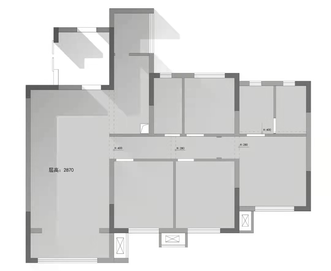 自贡邦泰天著 121m2 低奢家居设计丨中国自贡丨名筑设计-9