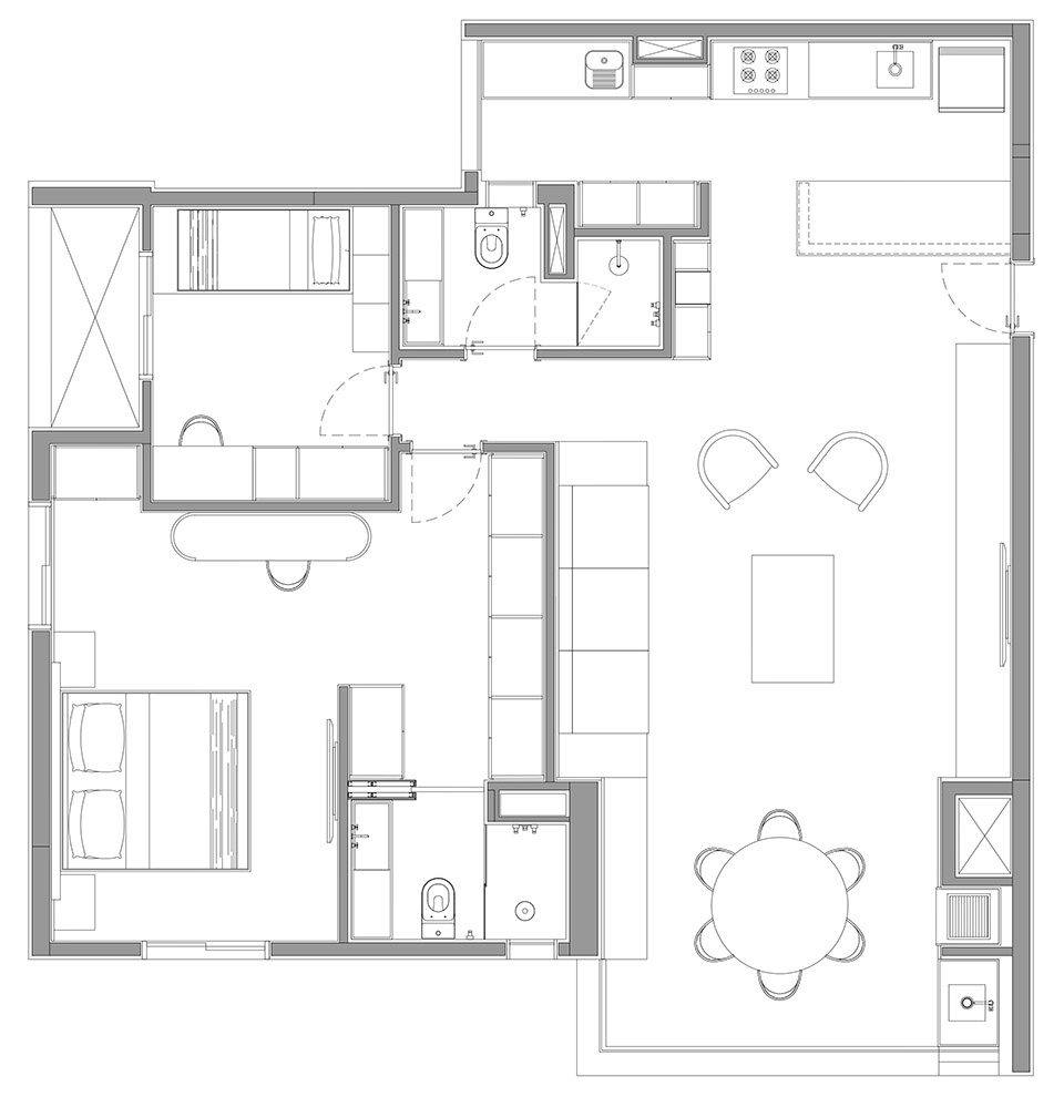 RR 公寓丨巴西圣保罗丨Pascali Semerdjian Architects-7