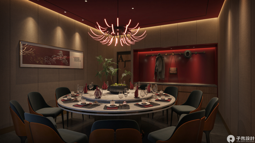 阿记烧烤·山阳店丨子然设计-35