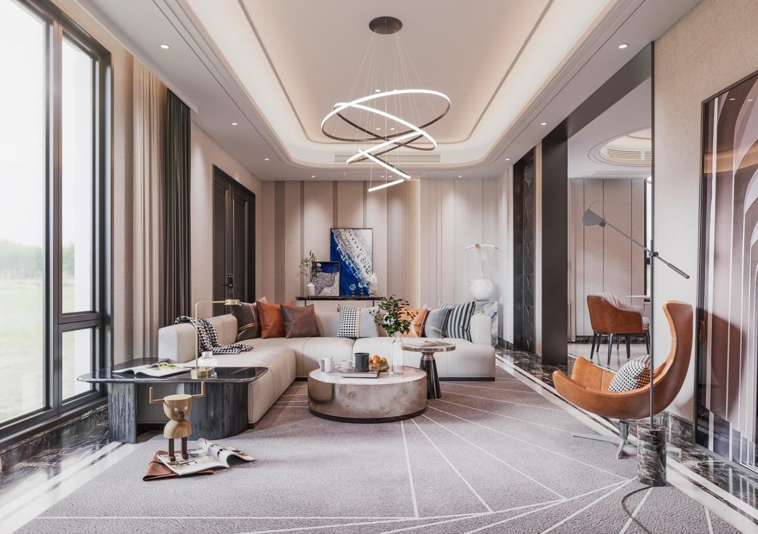 南通富力半岛花园别墅现代设计-0