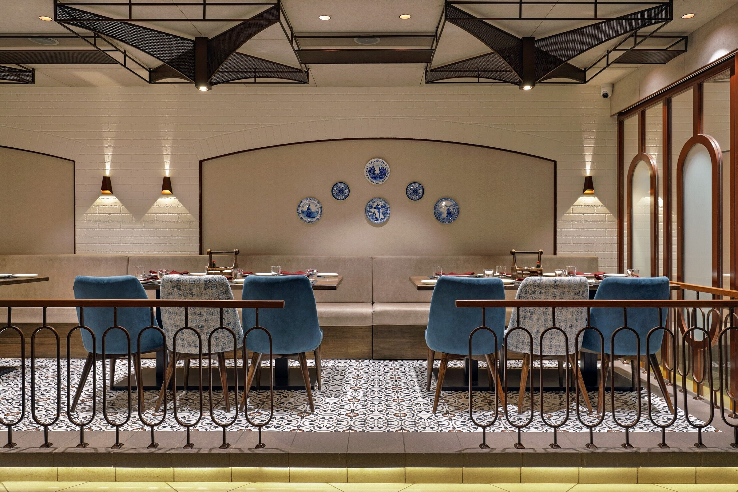 印度简约风格餐厅设计丨MATAI Associates-16