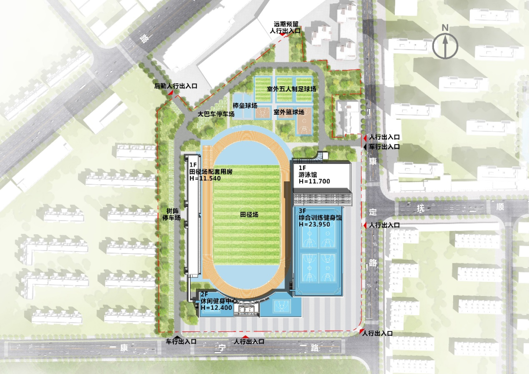 青岛弘诚体育场更新改造丨中国青岛丨中国建筑西南设计研究院有限公司等-23
