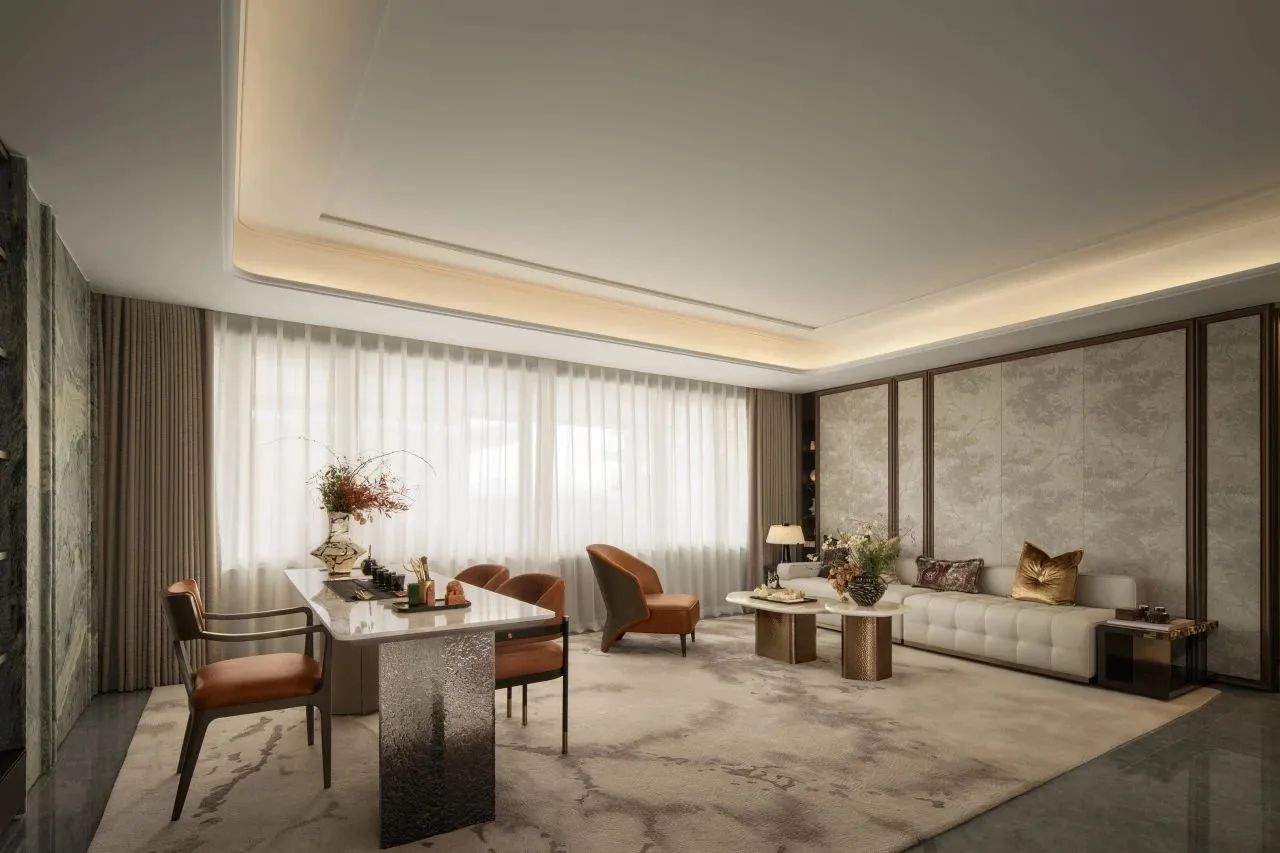 122·3㎡山湖雅奢样板间丨中国福州丨北京栋三尺设计有限公司-28