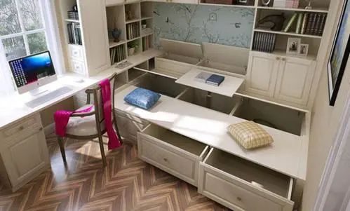 多功能榻榻米设计,打造舒适生活空间-11