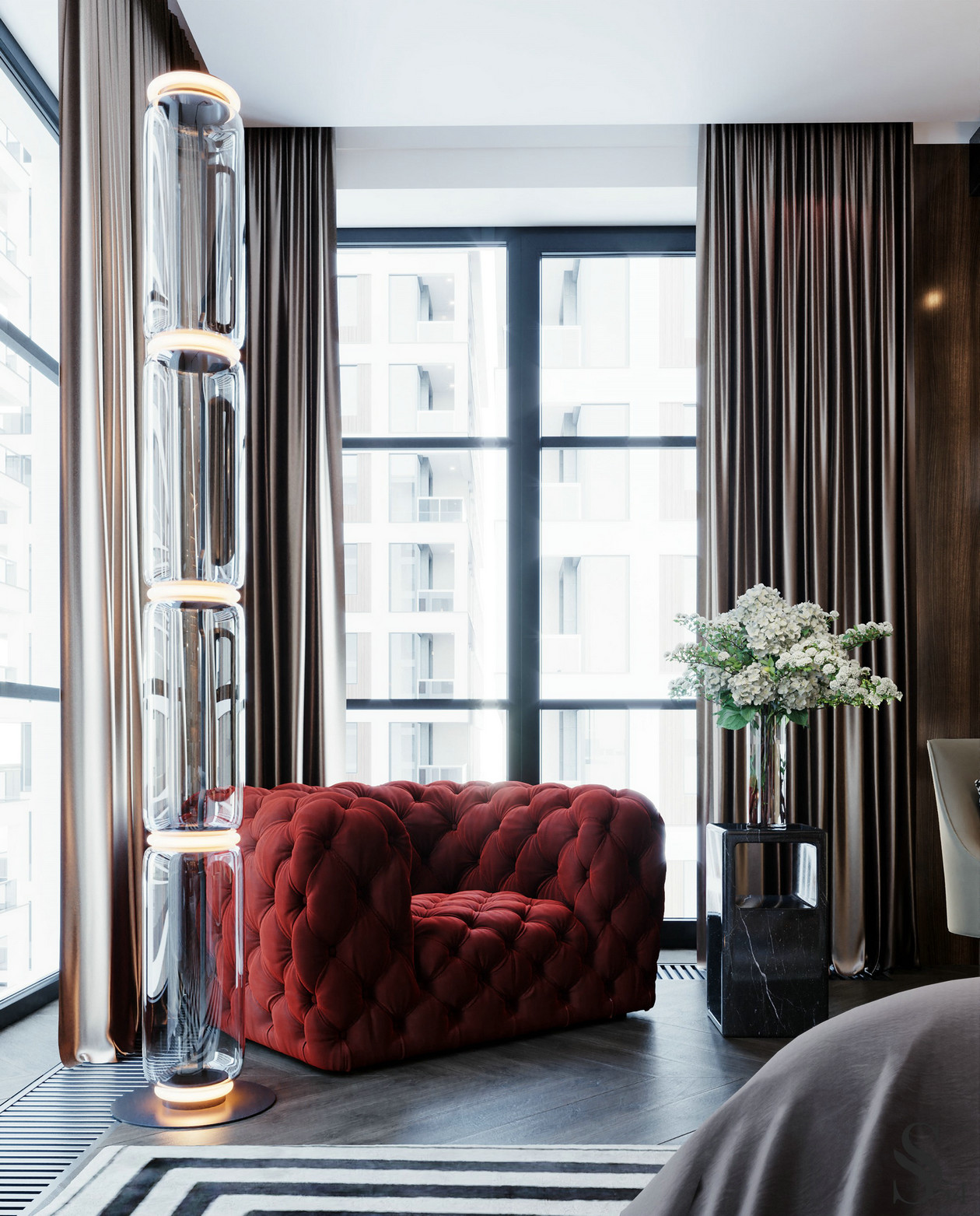 奢华混搭，展现豪气空间-9