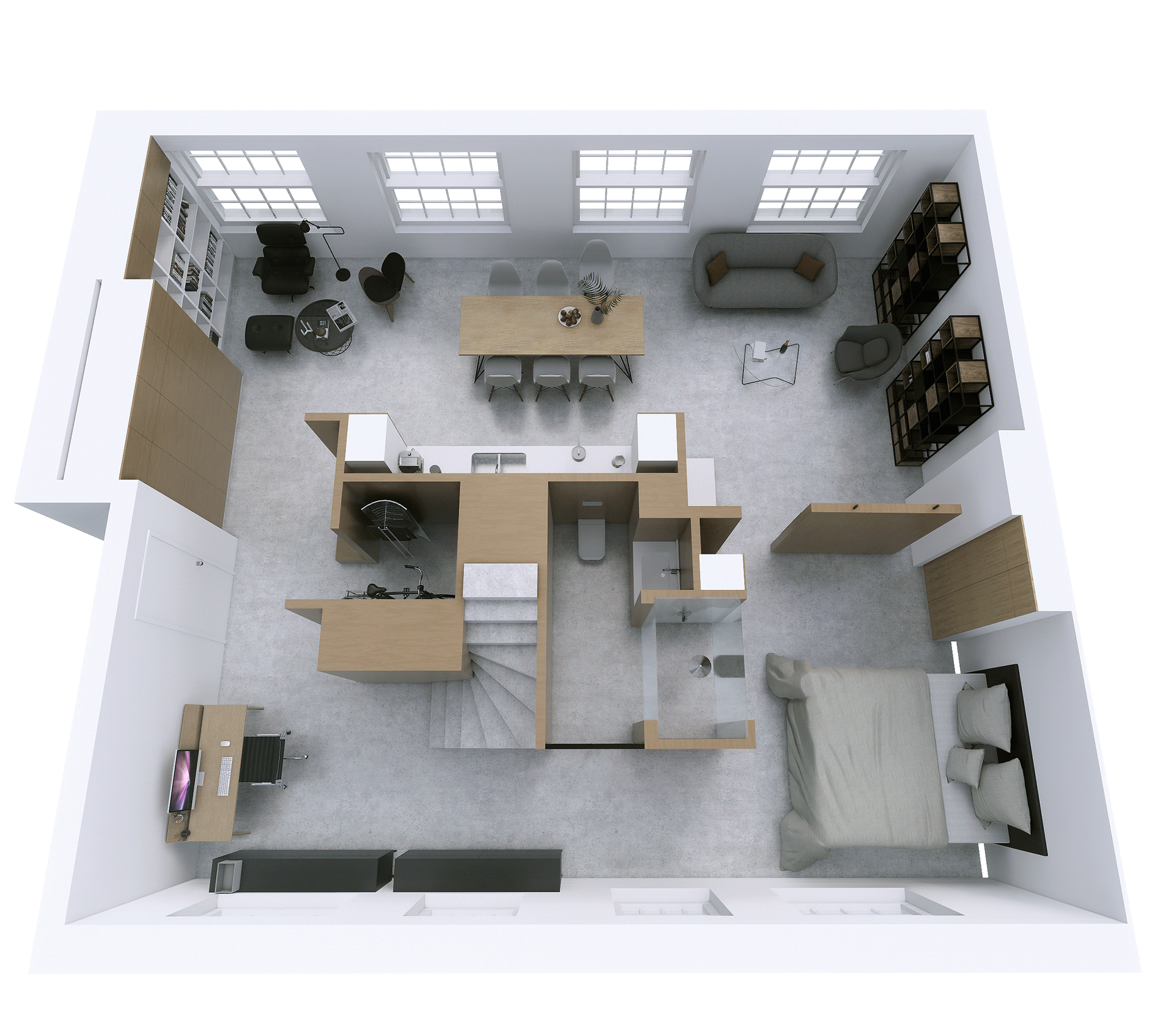 仓库阁楼改造-9