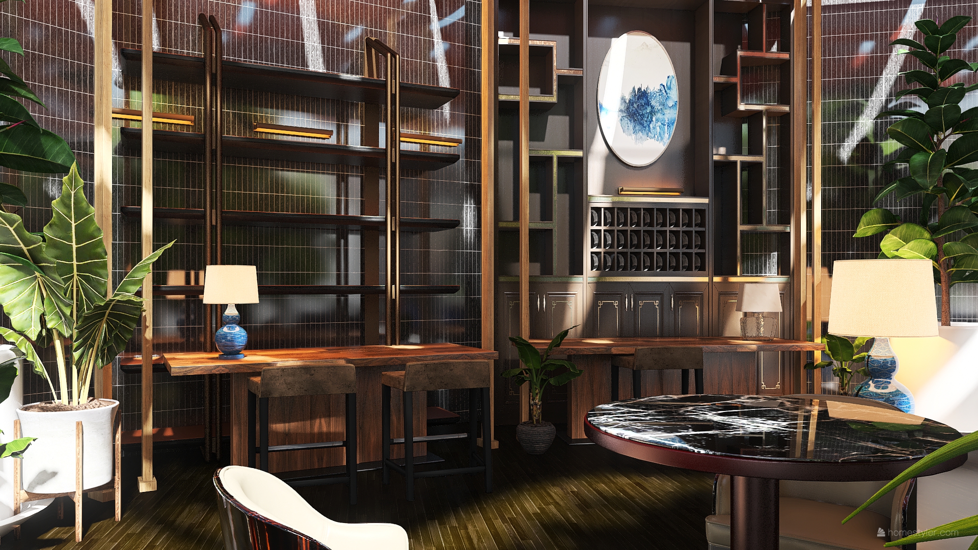 Cafe Interior Design Staging-2