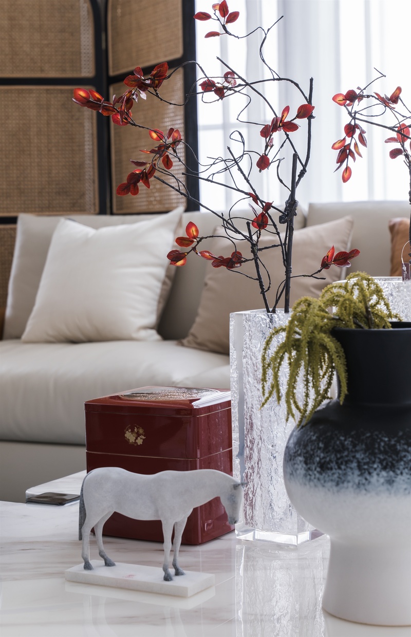 武林壹号顶层跃墅 | 东西合璧，安享家的艺术-37