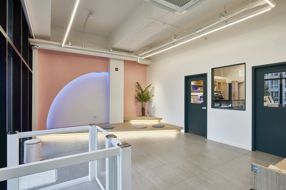 现代简约 45 平爱犬咖啡厅 爱犬酒店内饰设计案例-14